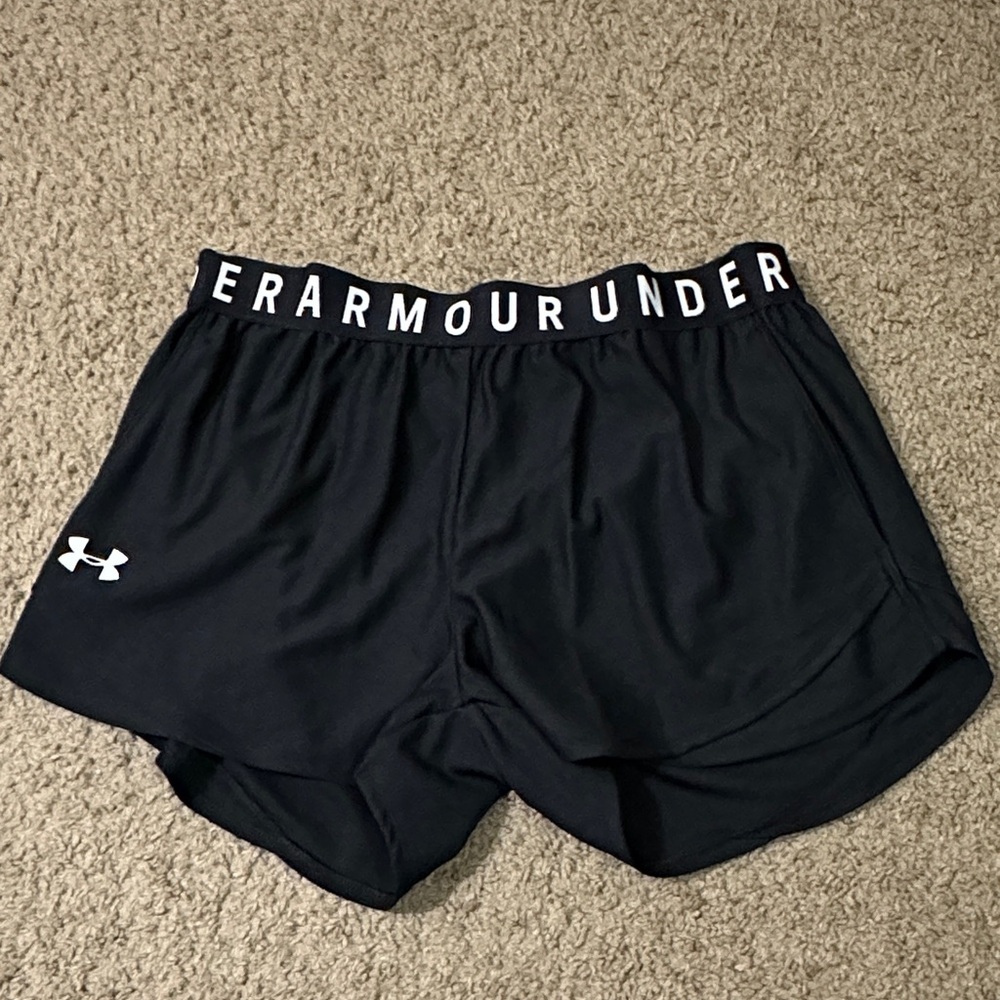 Under Armour Women's Black Athletic Shorts